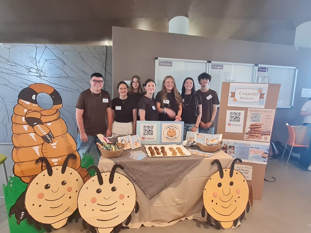 Lors du concours régional EDVL (une entreprise dans votre lycée) qui a lieu à Vannes le 27/05/2026, les élèves de seconde spécialité Management-Gestion ont décroché la 4e place du meilleur stand.
